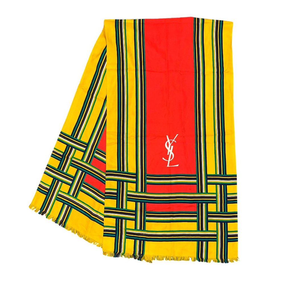 Yves Saint Laurent Vintage Silk Scarf